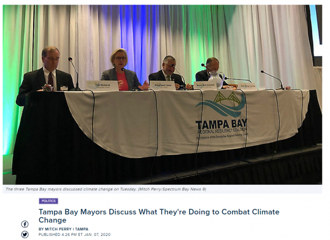 Tampa Bay Mayors Discuss What They’re Doing to Combat Climate Change