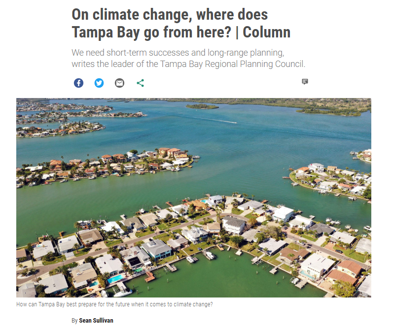 On climate change, where does Tampa Bay go from here? | Column
