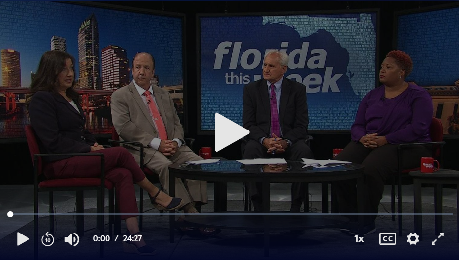 Florida This Week, a discussion about Climate Change