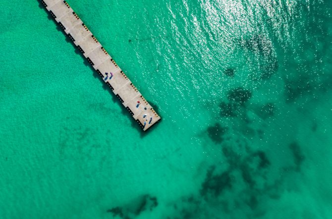 Anna Maria's Fishing Piers, Florida